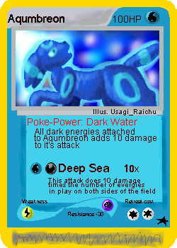 Aqumbreon Card