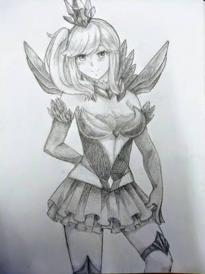 Dark Elementalist Lux by hanamina3