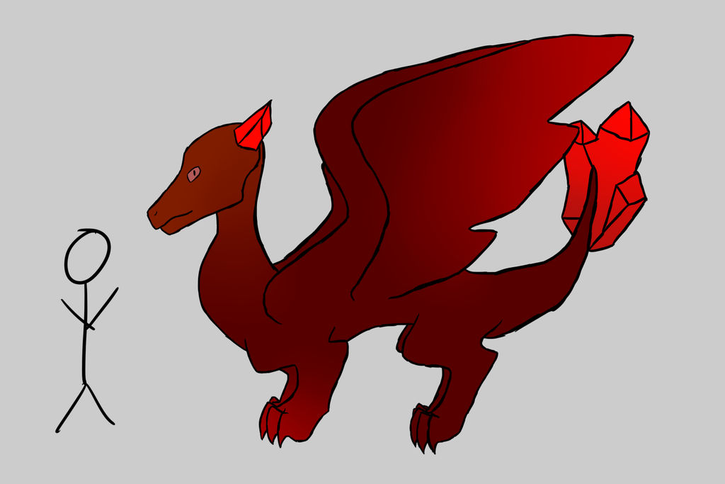 Ruby Dragon by QueenofCurses on DeviantArt