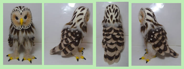 1:2 scale Ural owl