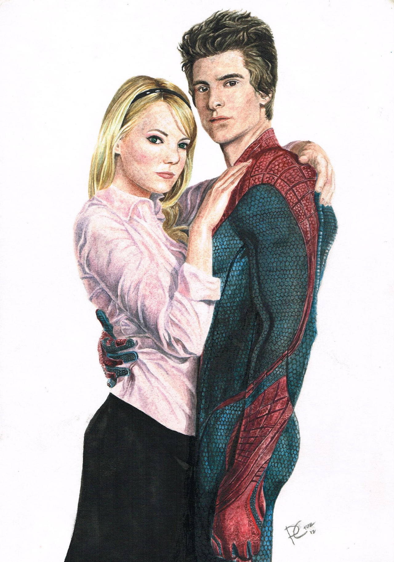 The Amazing Spiderman Watercolor