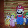 My Mario plush dolls