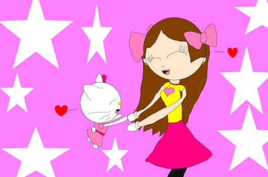 Melody admires Hello Kitty since childhood