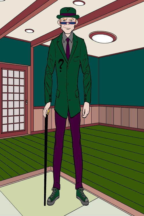Emo Boy Riddler Riddler by Shadowofjustice123 on DeviantArt