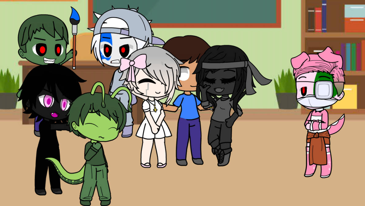 Monster School Students (My Designs) by AnimeTiToby on DeviantArt