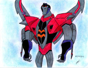 Starscream transformers animated cybertronian