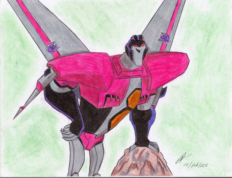 Starscream  animated  new drawing