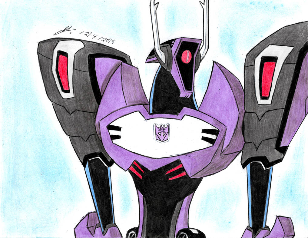 transformers animated purple shockwave by ailgara on DeviantArt