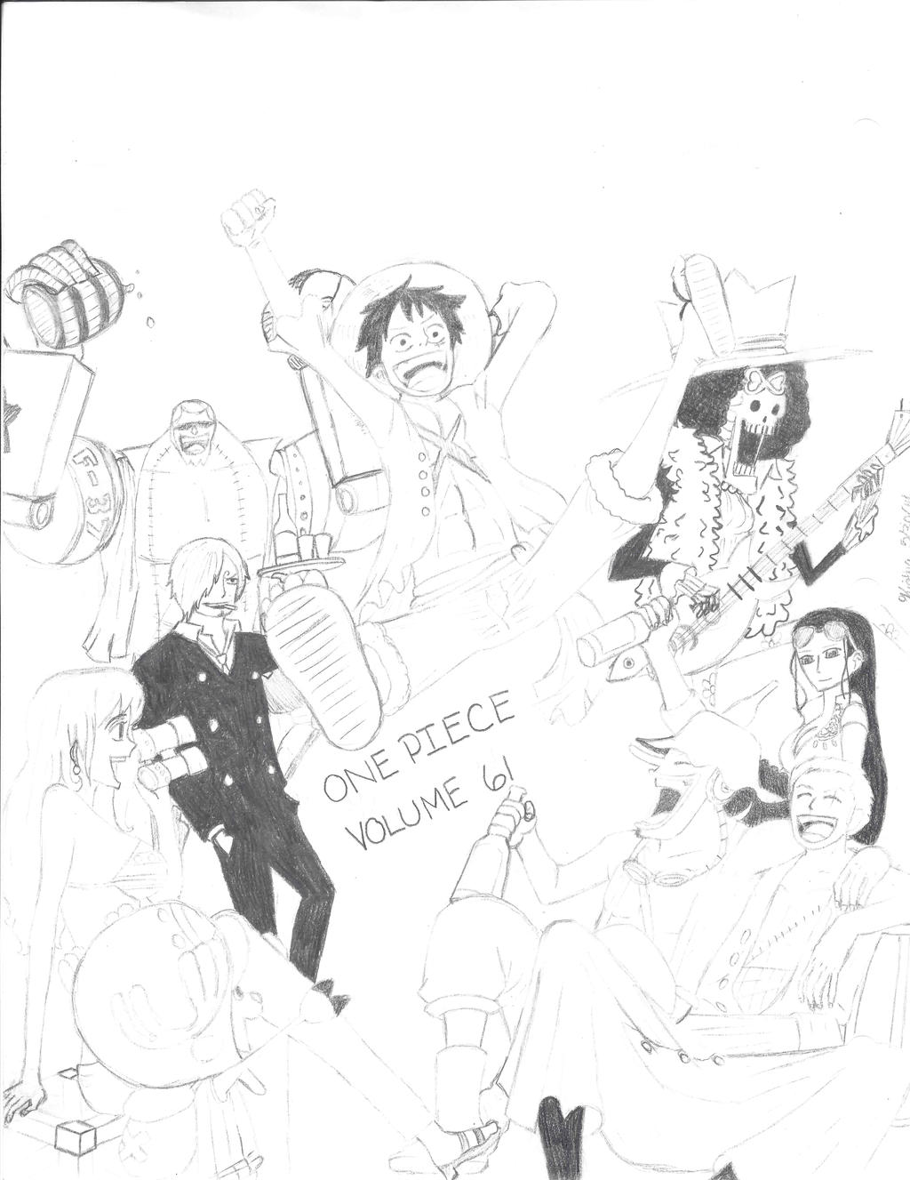 One Piece Cover 61 Sketch By Blackburningrose On Deviantart One Piece Cover 61 Sketch By Blackburningrose On Deviantart