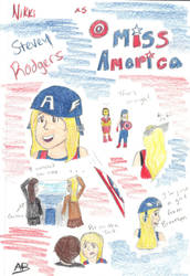 Stevey Rodgers (Captain America Genderbend)