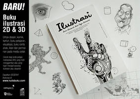 buku ilustrasi 2D dan 3D