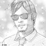 Sketch Portrait - Norman Reedus