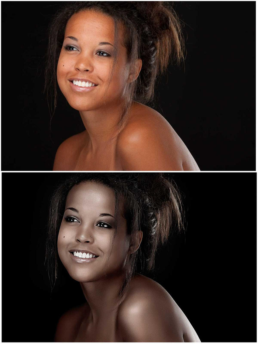 Before after retouch - 3