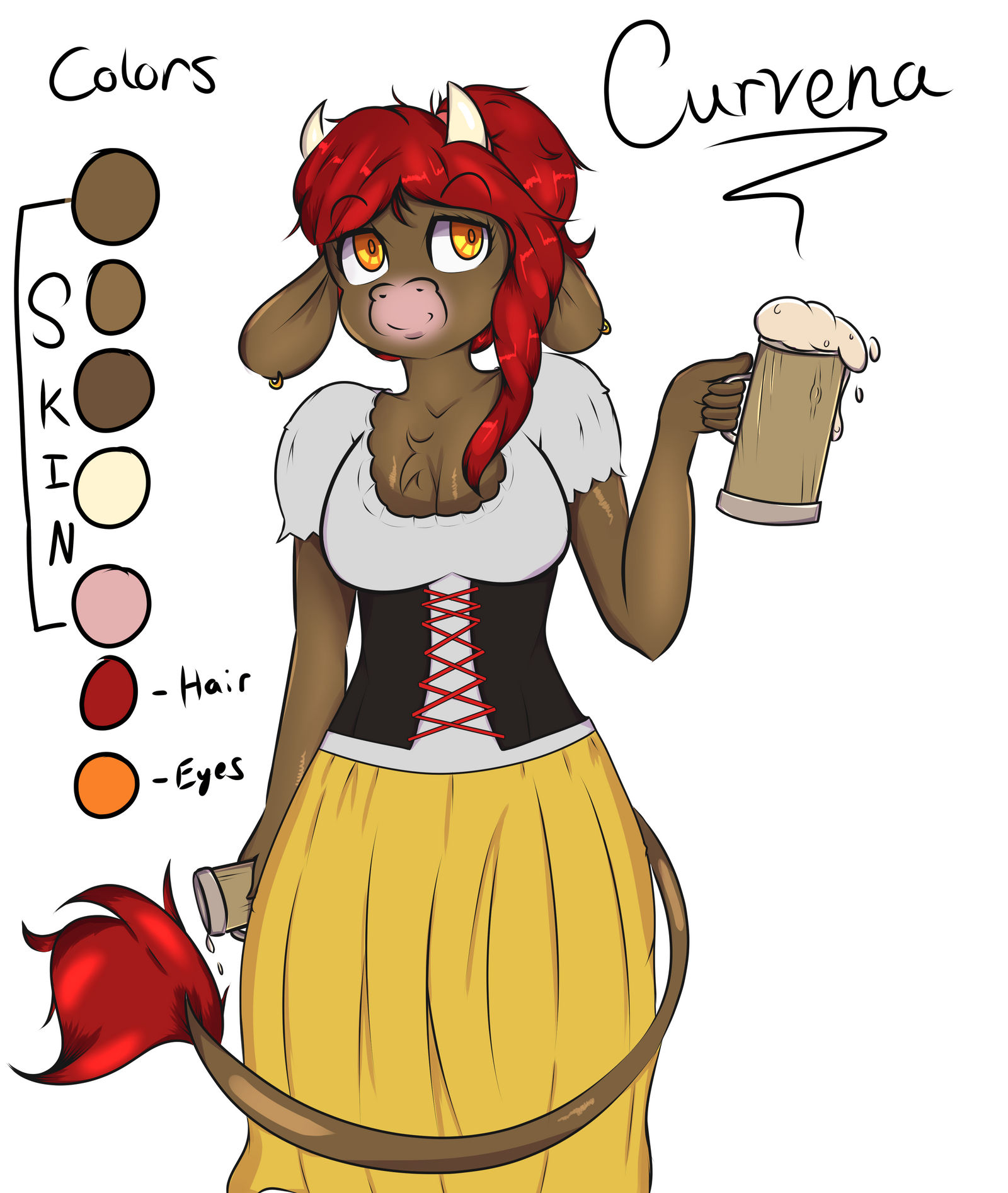 Curvena Cow OC