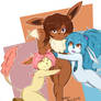 Eeveelutional Hugging