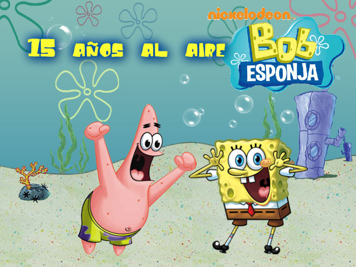 Bob Esponja: 15 anhos al aire