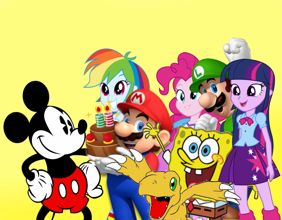 Feliz Cumpleanos Mickey Mouse by AndresToons on DeviantArt