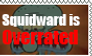 Squidward is Overrated stamp