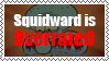Squidward is Overrated stamp