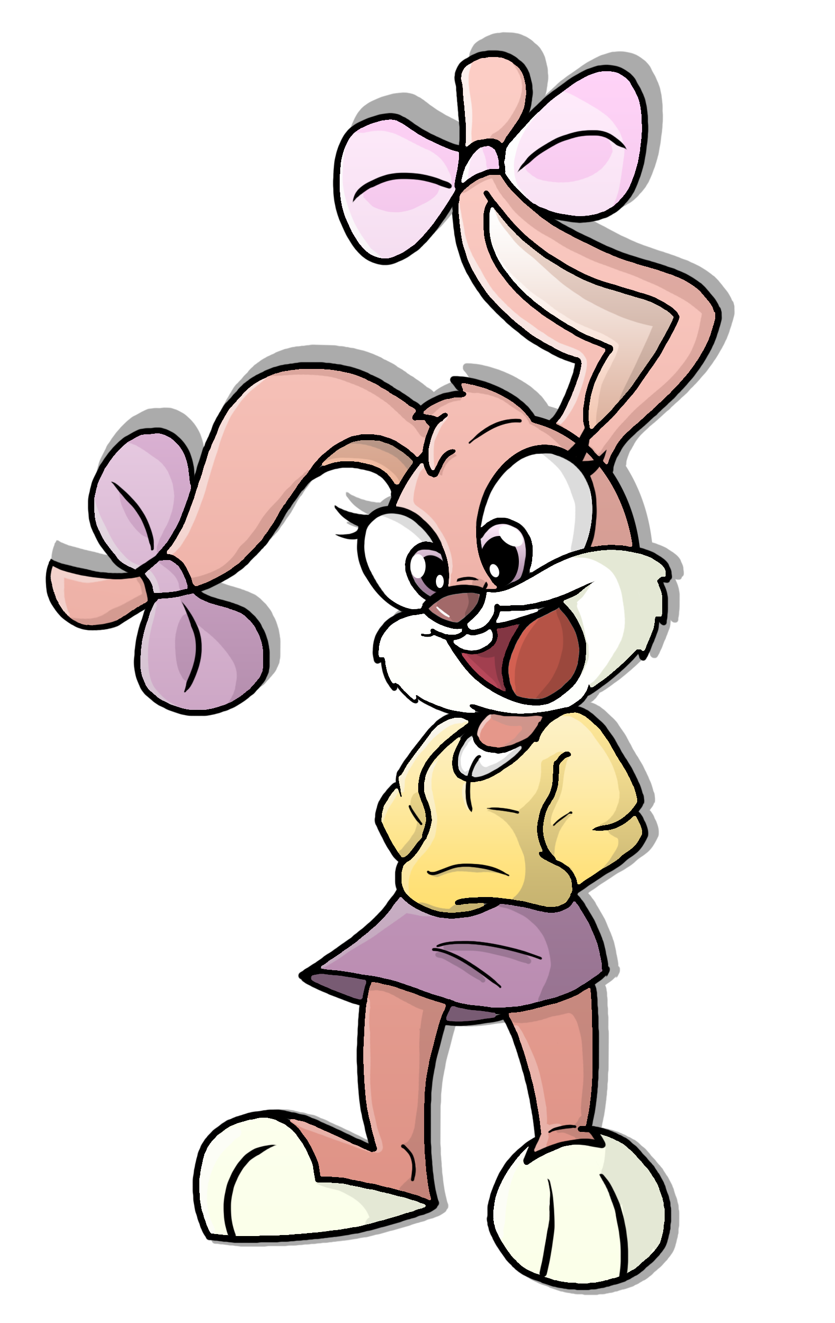 Babs bunny. Бэбс Банни Babs Bunny. Мультипликационный кролик. Мультипликационный персонаж Банни. Кролик персонаж.