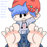 Soft Boyfriend's Feet (Benjiman Fairest)