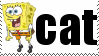 SpongeBobcat stamp