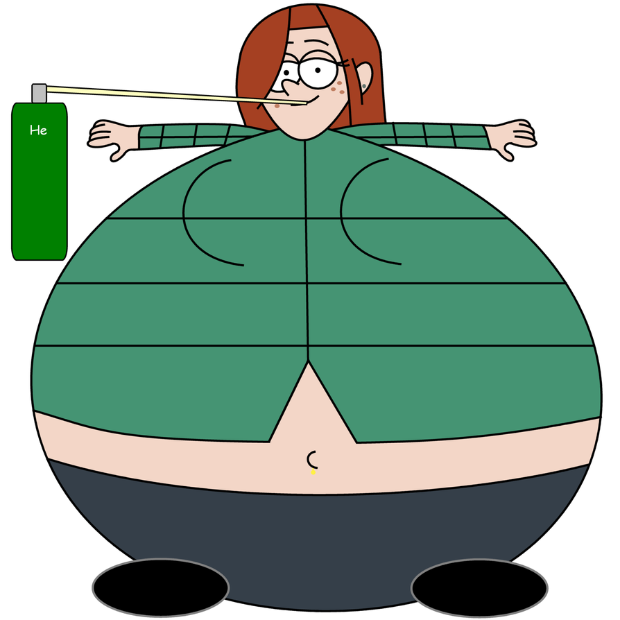 Gravity Falls Wendy Inflated By Dev Catscratch On DeviantArt.