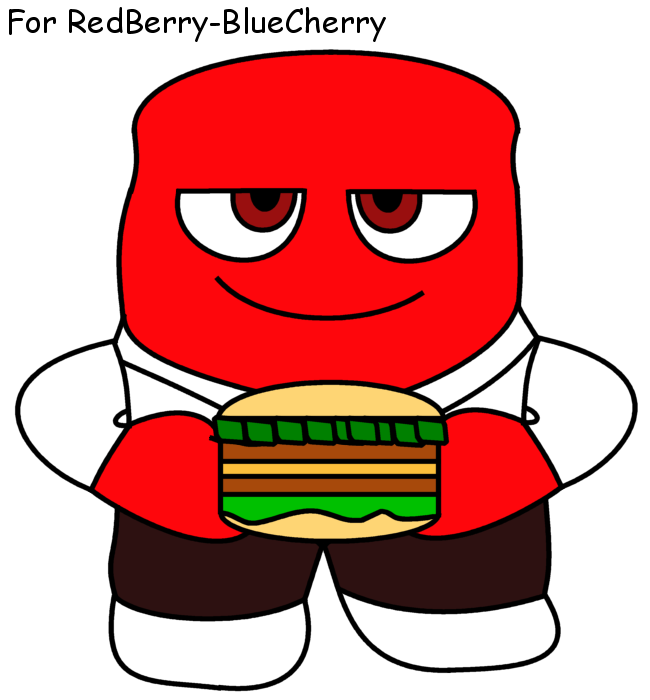 Inside Out: Anger eating an Angry Mac by dev-catscratch on DeviantArt