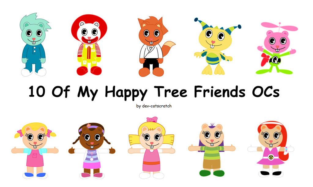 10 my my HTF character transformations by dev-catscratch on DeviantArt