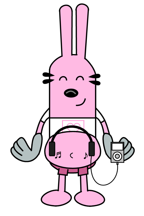 Widget Born Widget has her baby belly wired for sound by dev-catscratch on DeviantArt