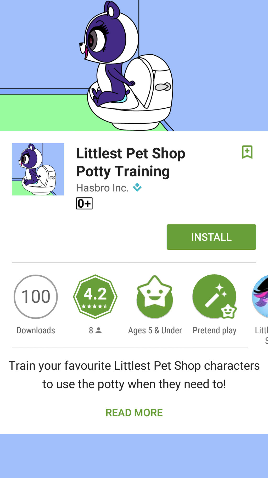 Littlest Pet Shop Potty Training app by dev-catscratch on DeviantArt