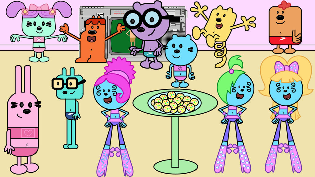 Wow Wow Wubbzy Showing Their Mother s Gifts By Dev catscratch On wow-wow-wubbzy-showing-their-mother-s-gifts-by-dev-catscratch-on