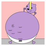 Baby Walden in a custard factory