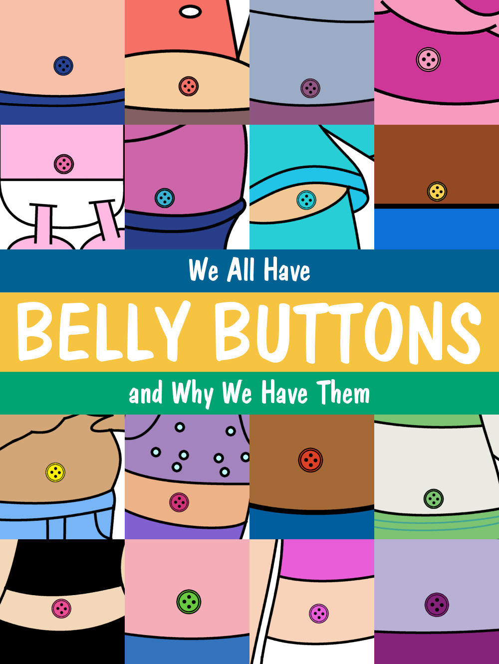 Book: We All Have Belly Buttons by dev-catscratch on DeviantArt