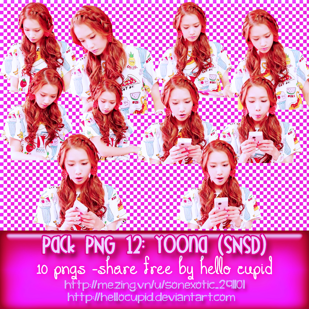 PNG Pack #12: Yoona (SNSD)- By Hello Cupid