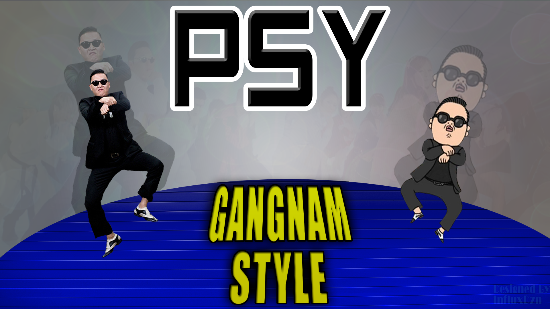 Psy's Gangnam Style Background by InfluxDzn on DeviantArt