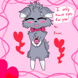 Espurr Valentine Card~