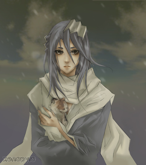 Bleach fanart- Kuchiki Byakuya