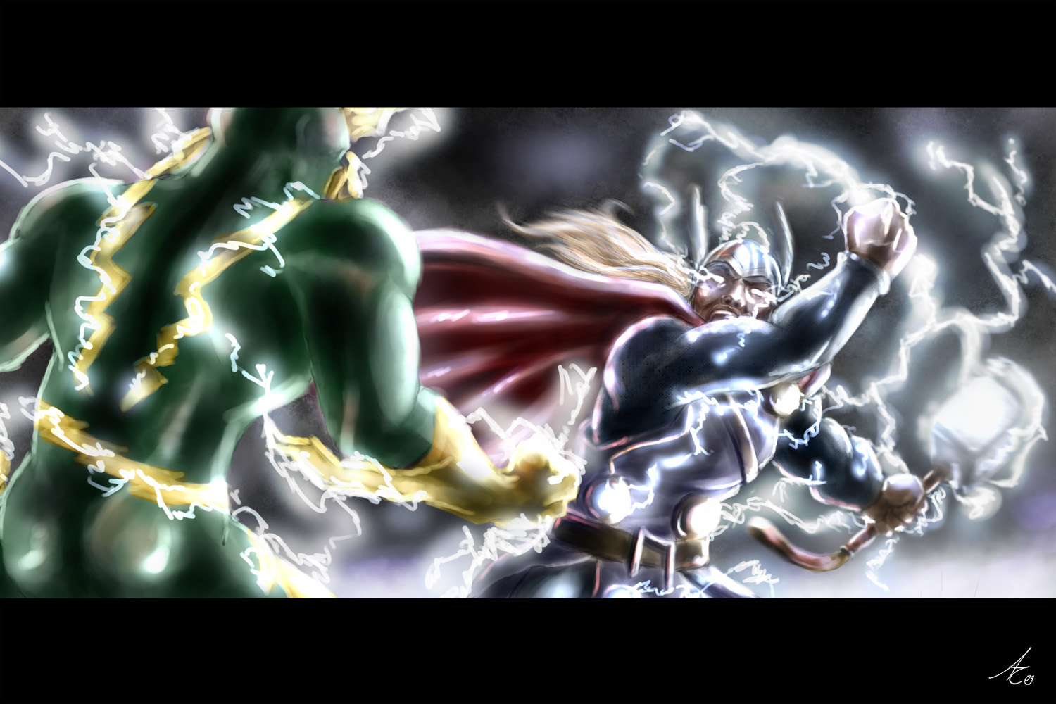 electro vs thor