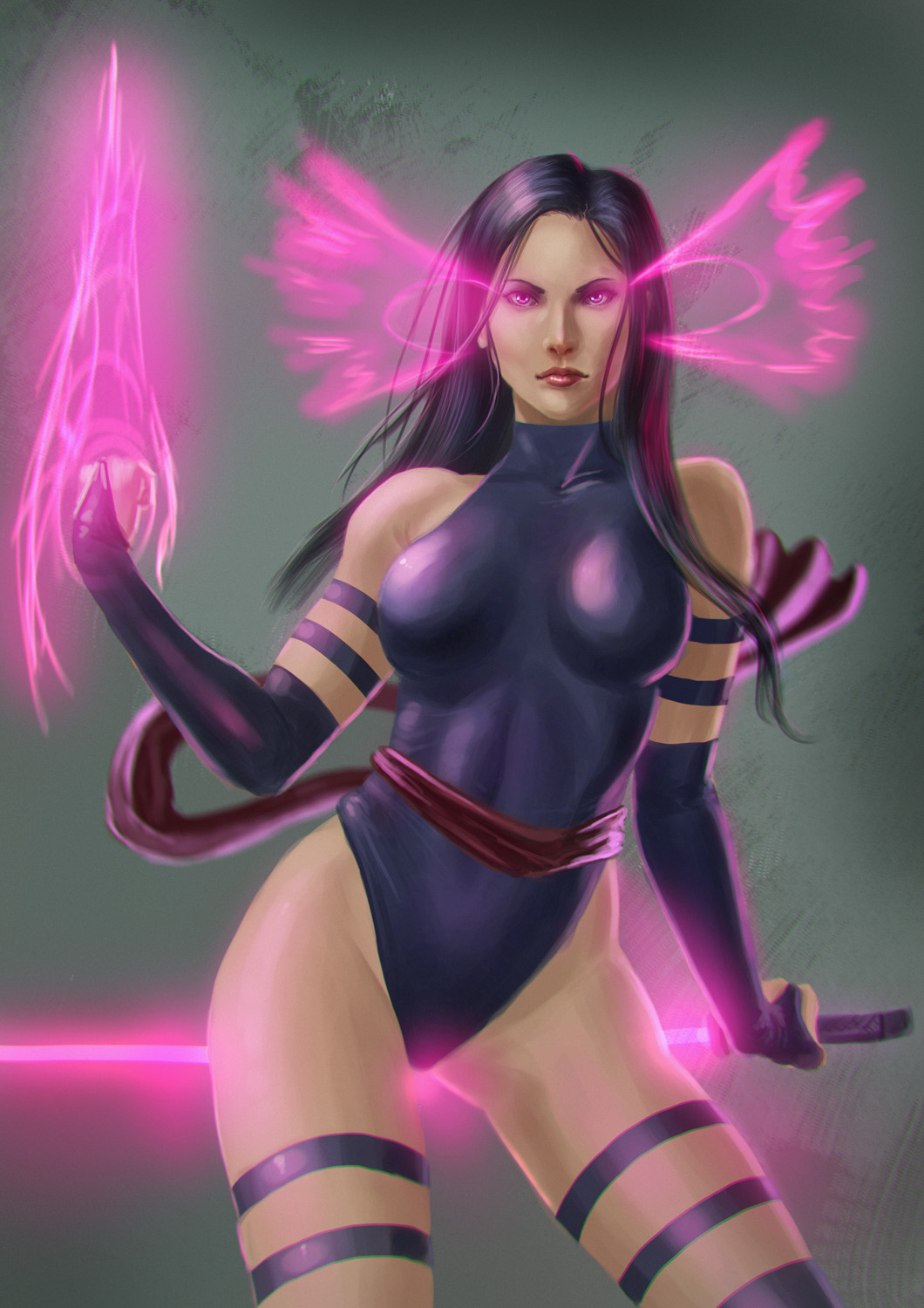 Psylocke by alecyl