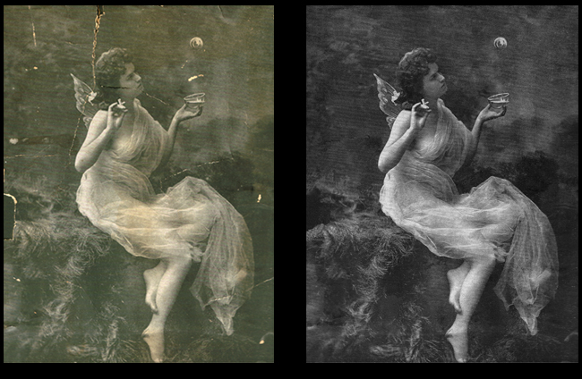 Restoration: vintage portrait by Steefa