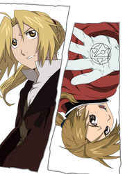 Edward and Alphonse Elric