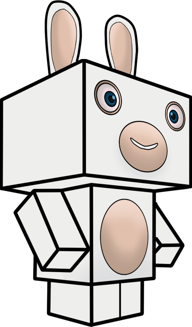 Rabbid by zienaxd on DeviantArt