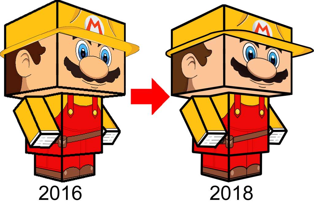 Mario (Super Mario Maker) Comparison 3D by zienaxd on DeviantArt