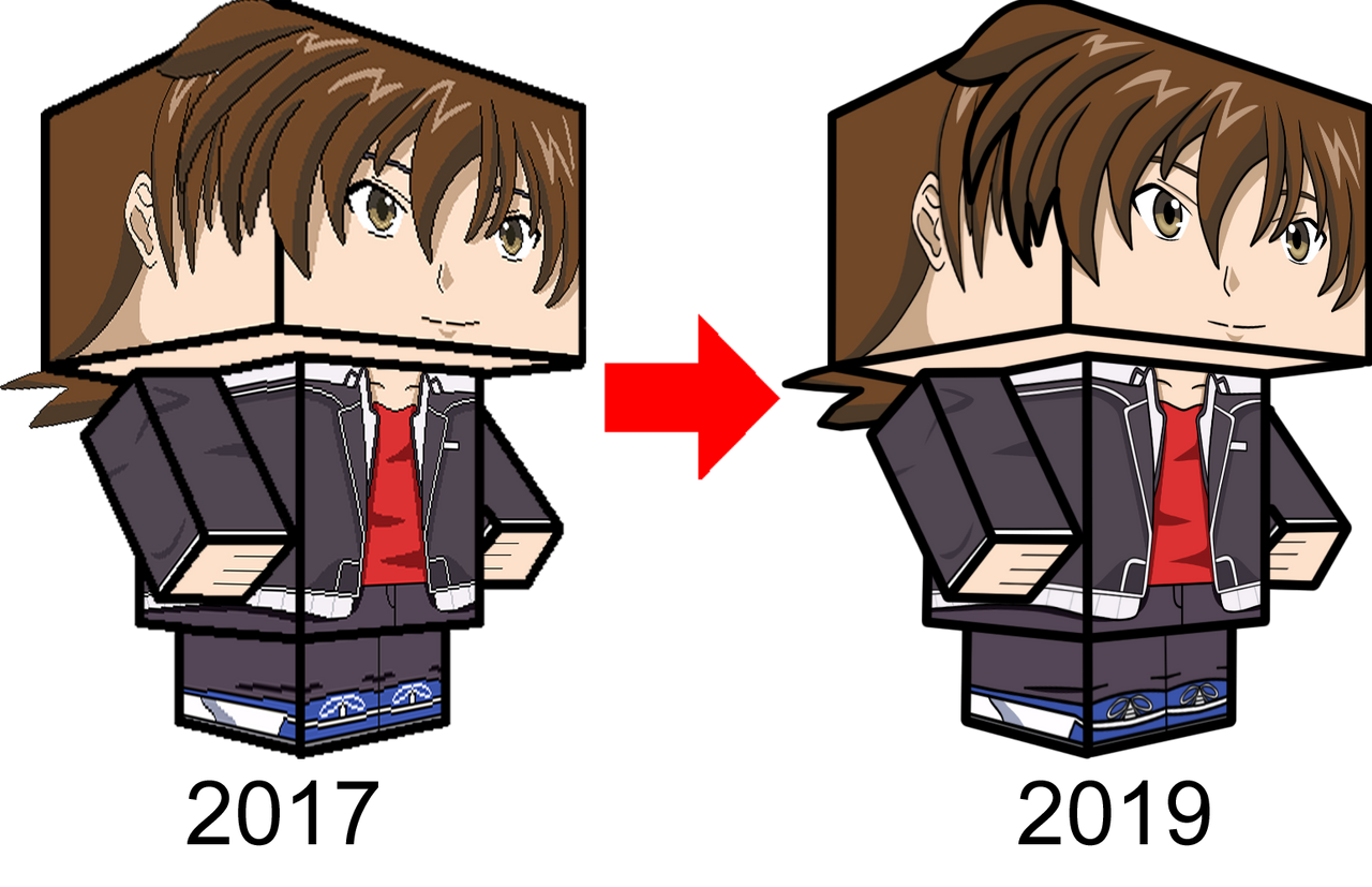 Hyoudou Issei Comparison 3D by zienaxd on DeviantArt