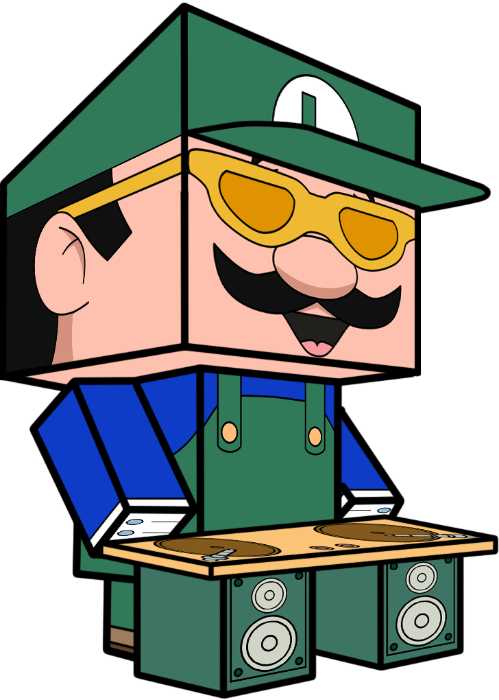 Luigi Rave DJ Luigi by zienaxd on DeviantArt