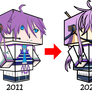 Kamui Gakupo Comparison 3D