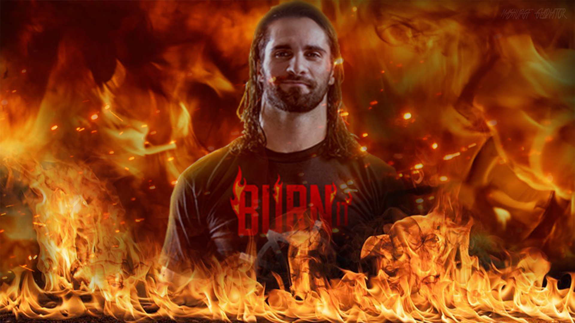 Seth Rollins Burn It Down Wallpaper 2017 by mashupgfx on DeviantArt Seth Rollins Burn It Down Wallpaper 2017 by mashupgfx on DeviantArt