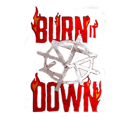 Seth Rollins Burn It Down Logo Wallpaper - seth rollins redesign rebuild reclaim roblox