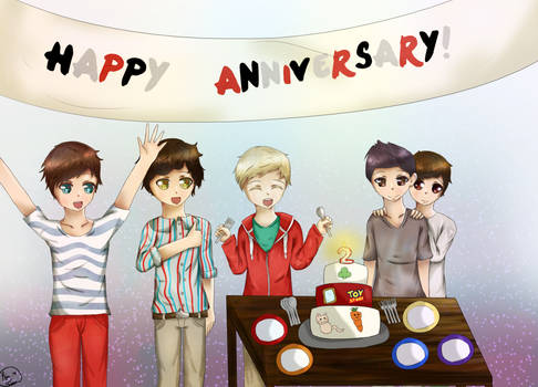 Happy Second Anniversary One Direction!